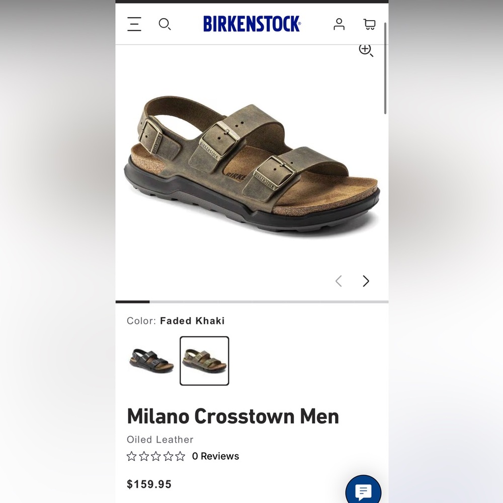 Birkenstock- Milano Crosstown Sandal